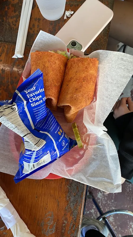 Crispy Chicken blt Wrap